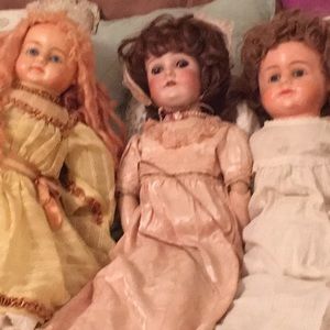 Antique Dolls Sold separately.  Choice of 3 dolls